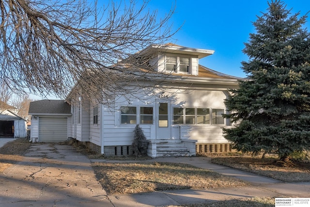 view of front of house