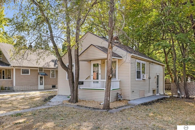 bungalow-style house with a porch