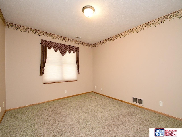 spare room featuring carpet floors