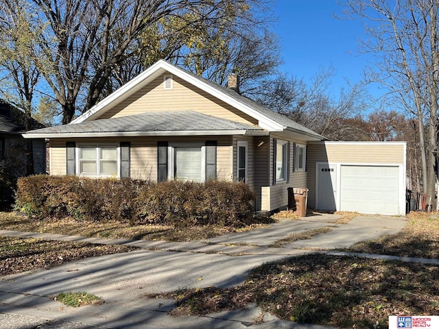 ranch-style house with a garage