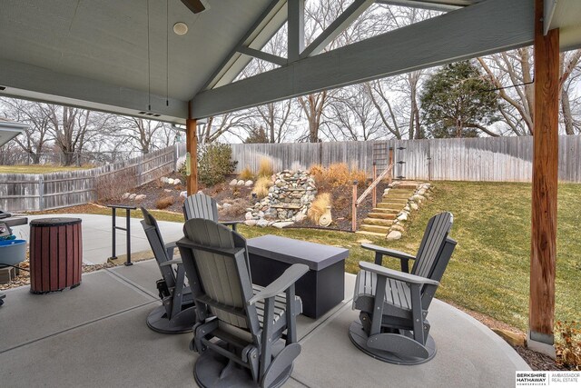 view of patio / terrace