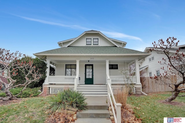 view of bungalow-style house