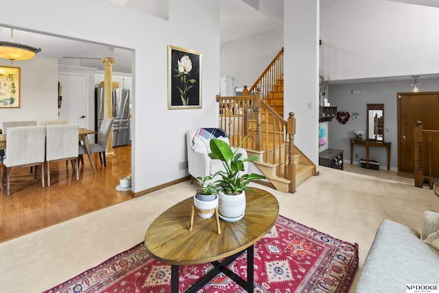 view of living room