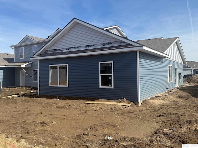 view of side of property