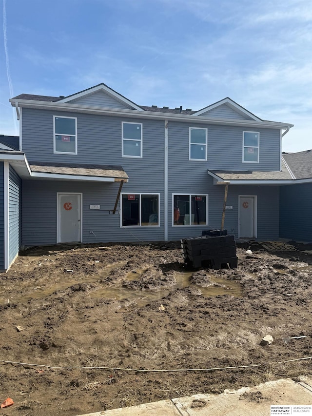 view of rear view of house