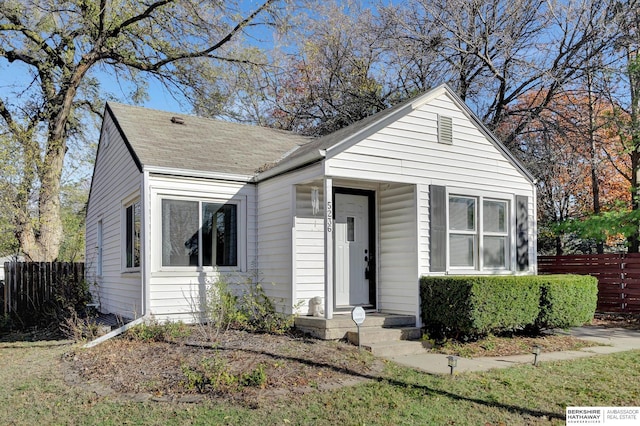 view of front of house