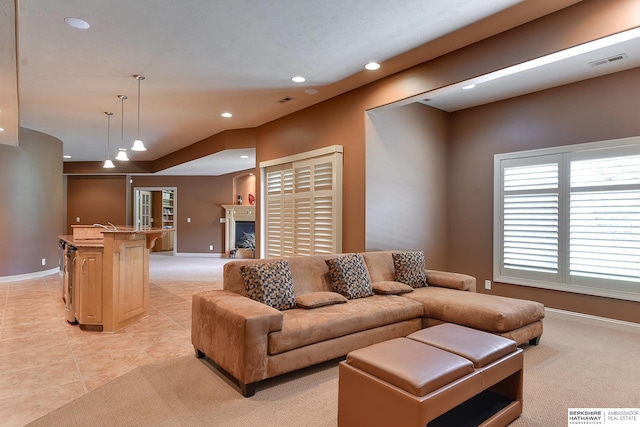 view of living room