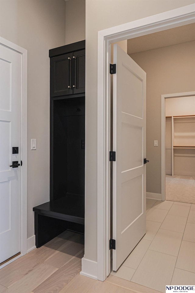 view of mudroom