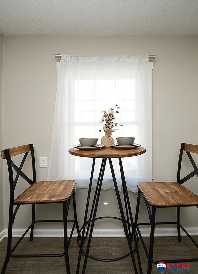 view of dining room