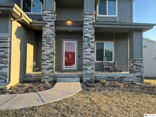 view of property entrance