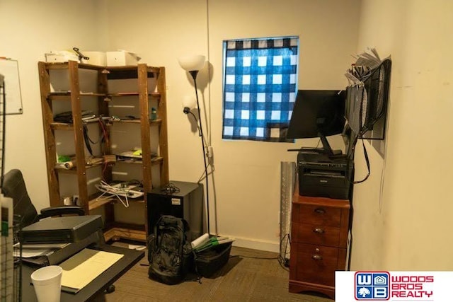 miscellaneous room with hardwood / wood-style flooring