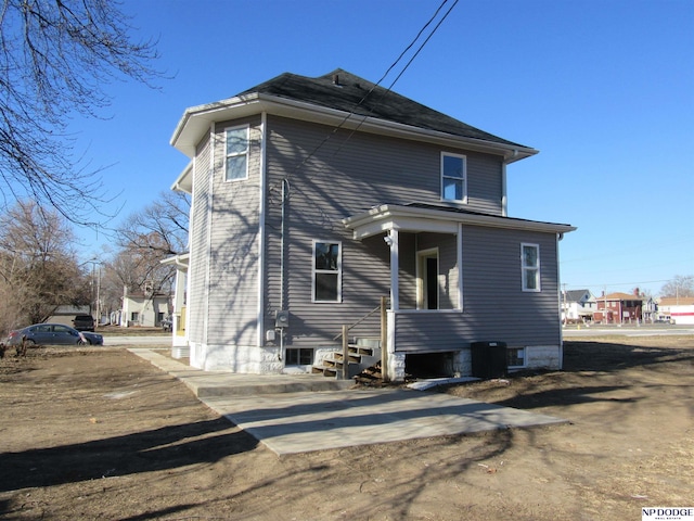 view of rear view of house