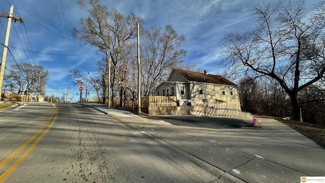 view of road