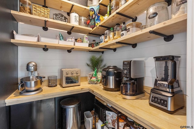 view of pantry