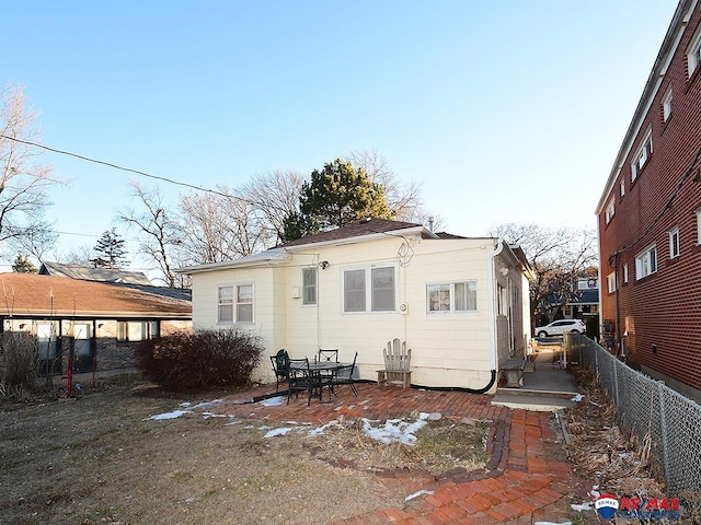 view of rear view of house