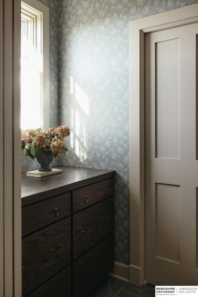 bathroom featuring tile patterned floors