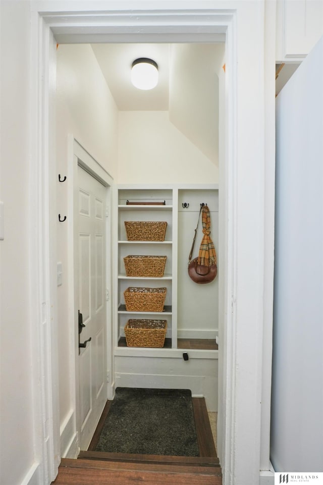 view of mudroom