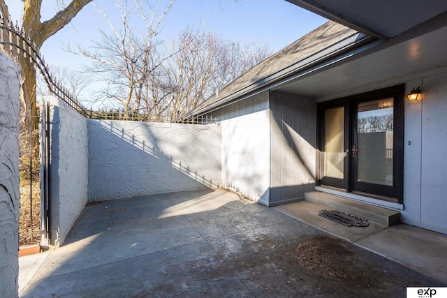 exterior space featuring a patio area