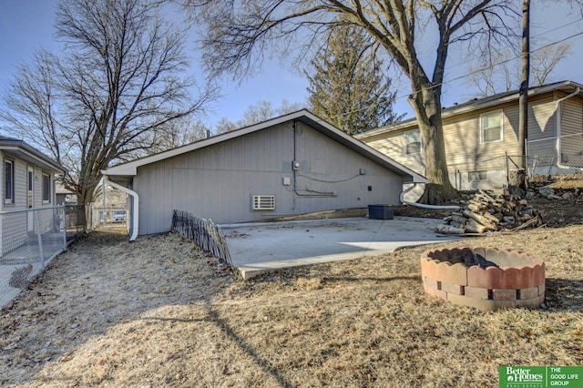 view of rear view of house