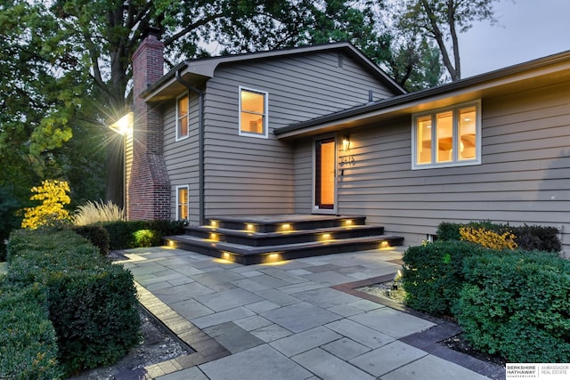 exterior space featuring a patio