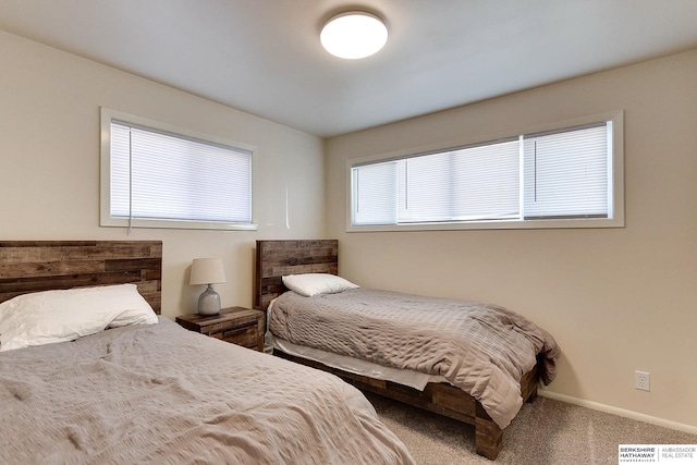 bedroom featuring carpet flooring