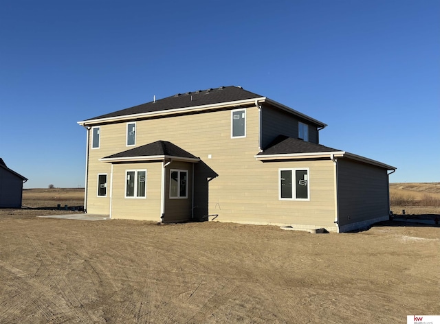 view of rear view of house