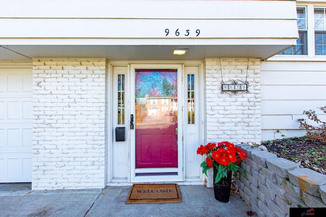 view of property entrance