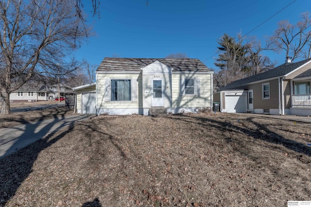 view of front of property with a carport