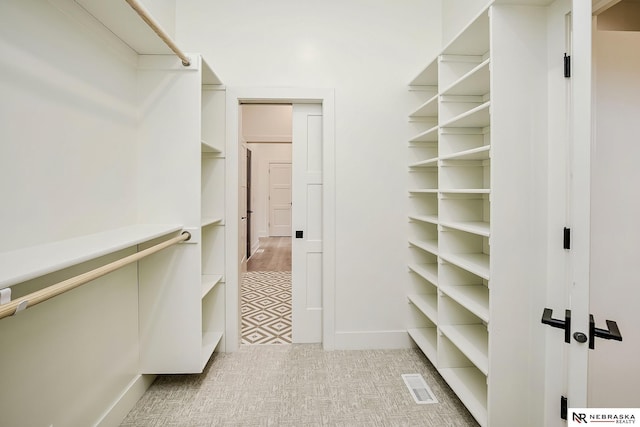 view of spacious closet