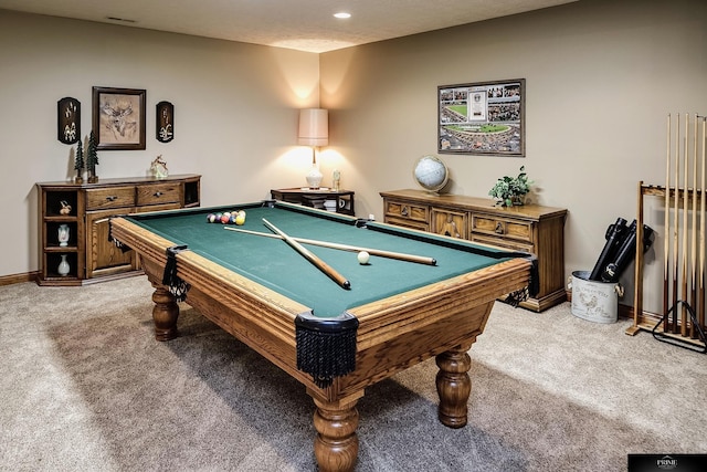 playroom featuring carpet floors and a textured ceiling