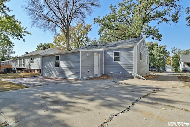 view of back of house