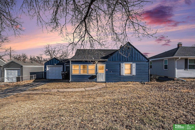 view of ranch-style home