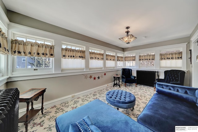 interior space featuring hardwood / wood-style floors