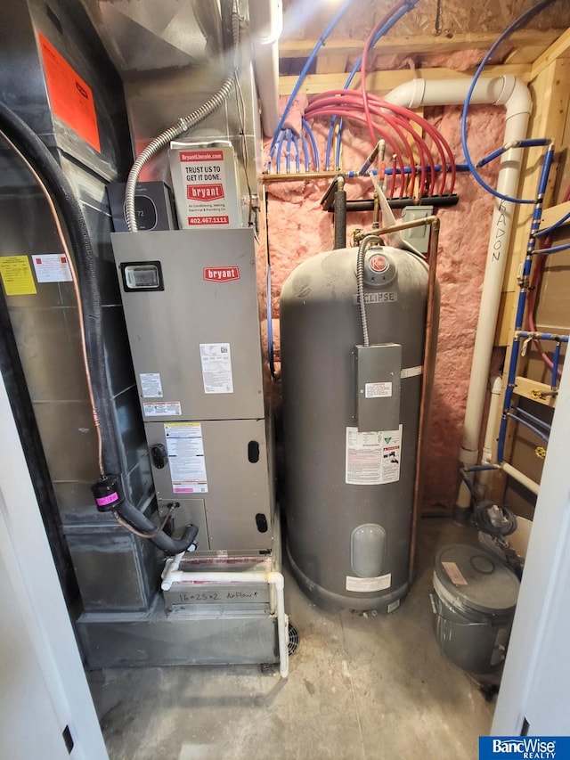 utilities with water heater