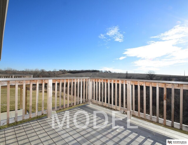 14803 Willow St, Bennington, NE 68007 - view of wooden deck