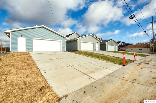 view of ranch-style home