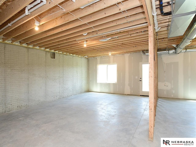 14806 Bruning St, Bennington, NE 68007 - view of basement