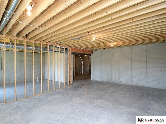 14806 Bruning St, Bennington, NE 68007 - view of unfinished below grade area