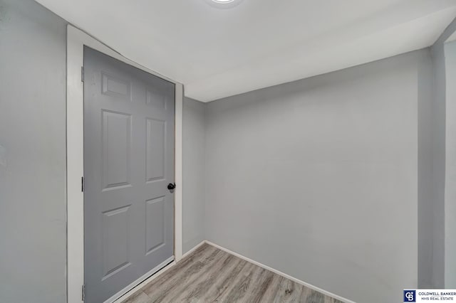 interior space featuring light hardwood / wood-style flooring