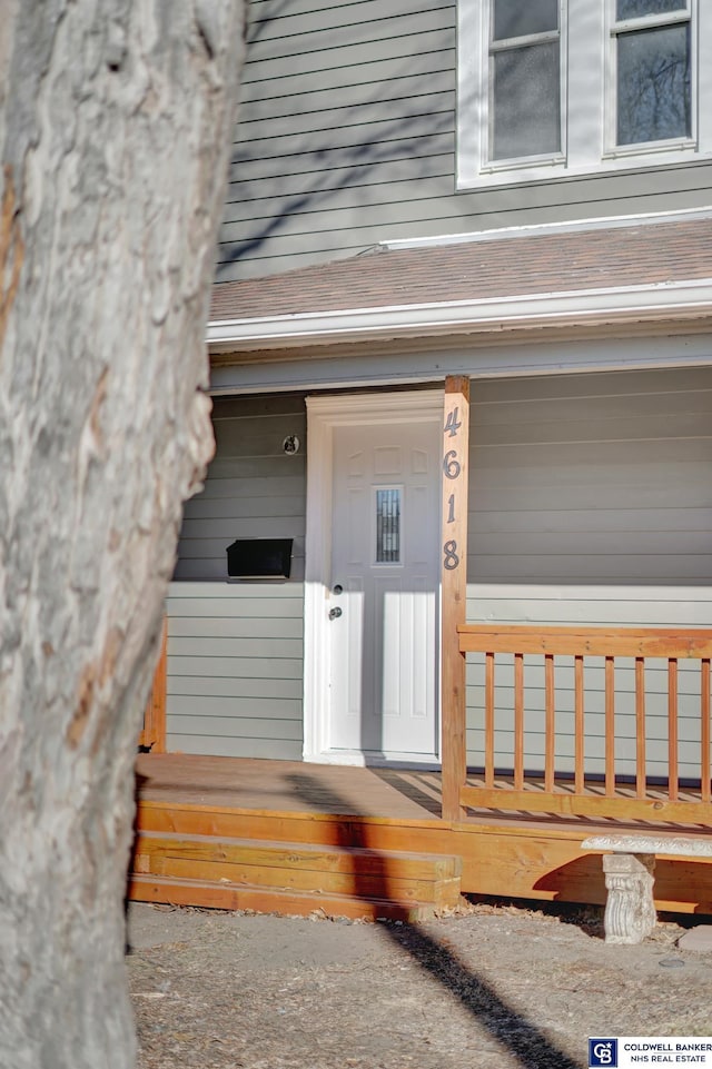 view of entrance to property