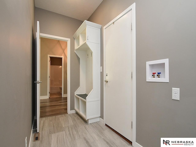 view of mudroom