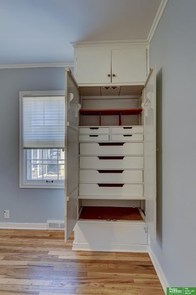 view of closet