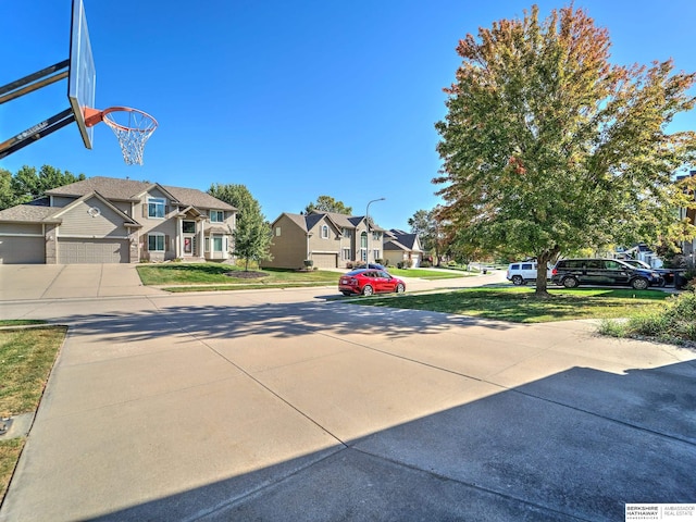 exterior space with a lawn