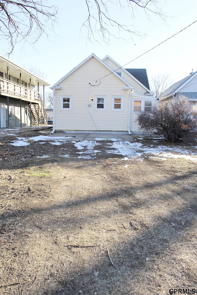 view of back of house