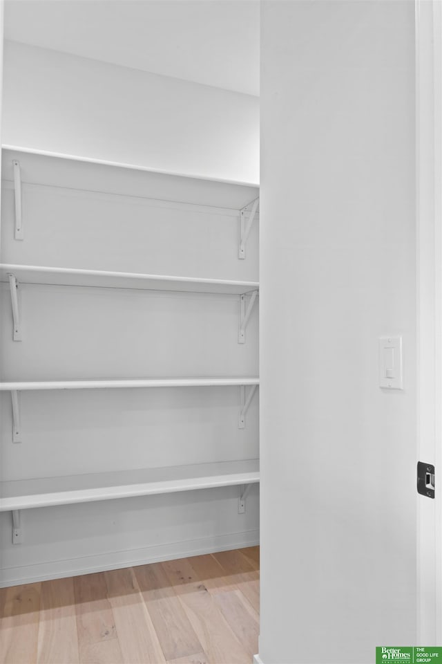 view of pantry