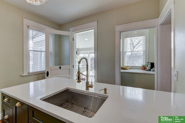 kitchen with sink