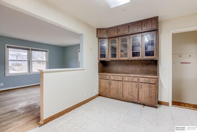 kitchen featuring backsplash