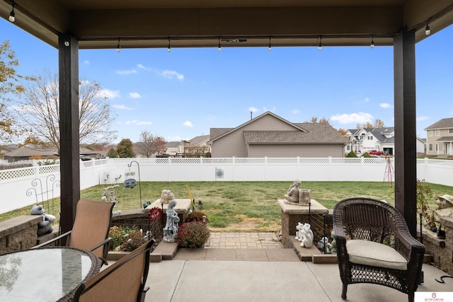 view of patio