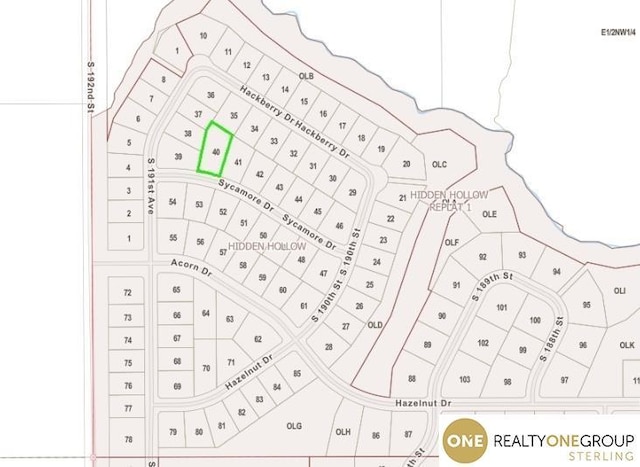 19028 Sycamore Dr, Gretna NE, 68028 land for sale