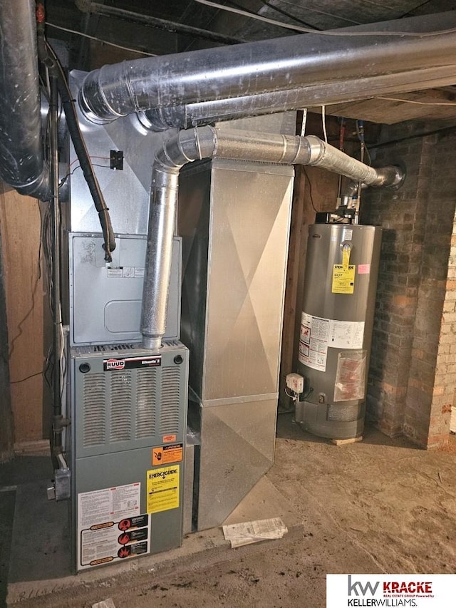 utilities with gas water heater